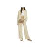Nike Sportswear Solid Color Zip-Up Cropped Casual Jacket Women Outerwear Sand-Dune White FB7279-126