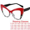 Big Fashion Cat Eye Reading Glasses Women Brand Designer Computer Prescription Eyeglasses Anti Blue Light Presbyopia Glasses