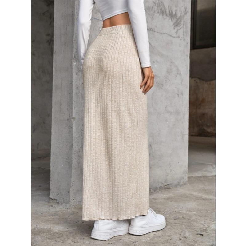 Rudens laisvalaikio mados High Fanny Pack Hip Knit sijonas