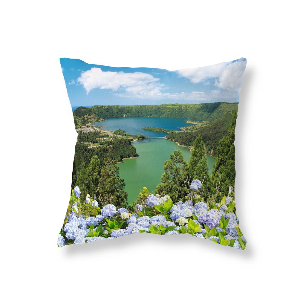 Nature Scenery Throw Pillow Covers Sofa Car Decorative Pillow Covers Chair Cushion Covers Room Aesthetics Home Decor 45x45cm