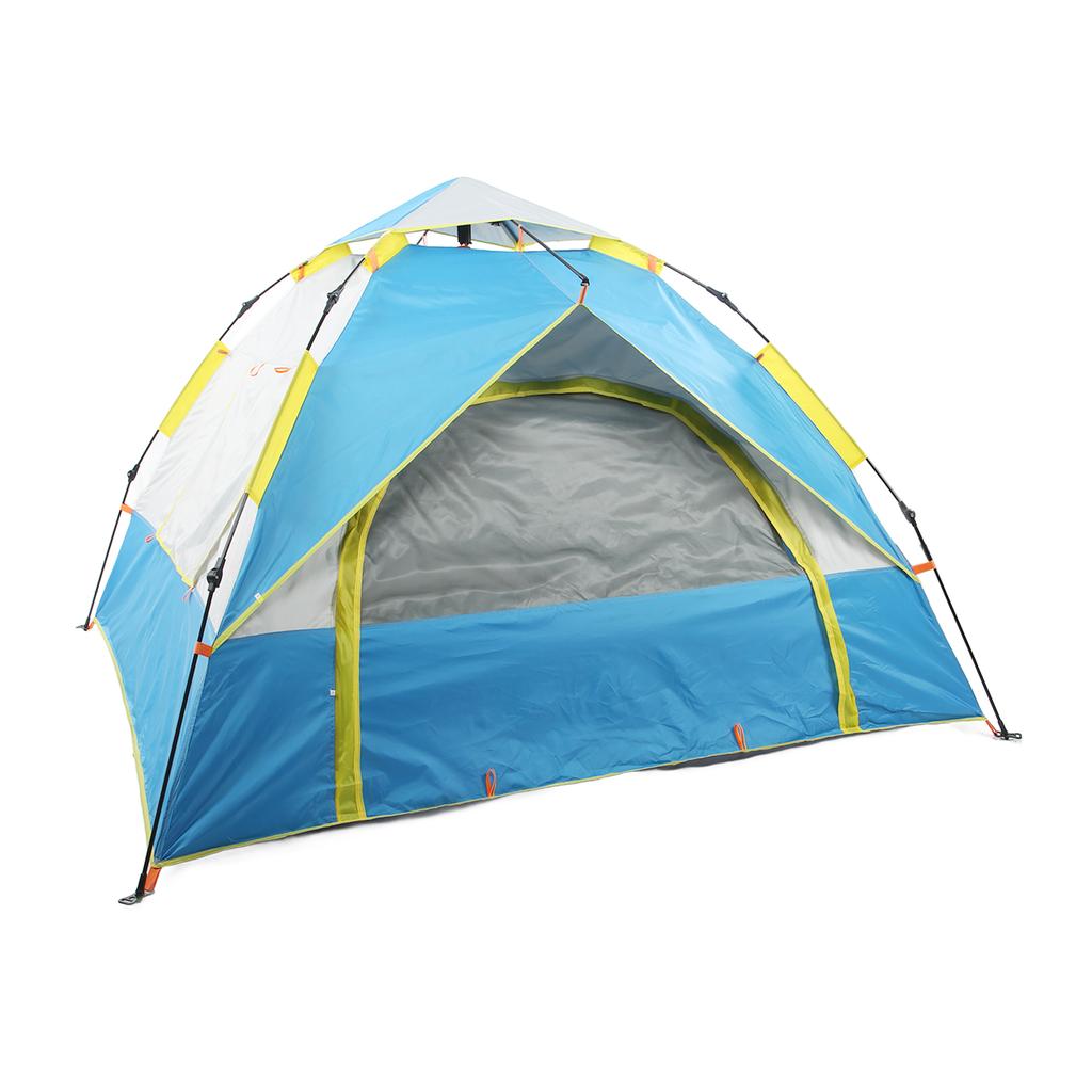 Camping Tent Waterproof Folding Automatic Quick Opening Double Layer for 2‑3 Person