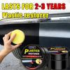 Ripristino della plastica dell'auto Torna a prodotti per la pulizia dell'auto lucida nera Ripristino della pelle in plastica Lucidatura e riparazione dell'auto Ristrutturatore di rivestimenti