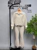 European & American Style Women's Polka Dot Bubble Jacket with Stand Collar