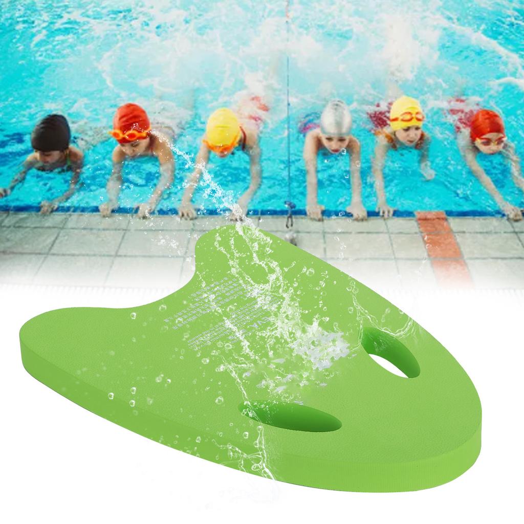 Tabla de Natación Placa Flotante Forma A EVA Flotador de Espalda Ayuda para el Entrenamiento Flotador Mano Tabla de Espuma Verde