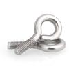 304 Stainless Steel Closed Eye Bolt Hook for Lifting Ring Screw