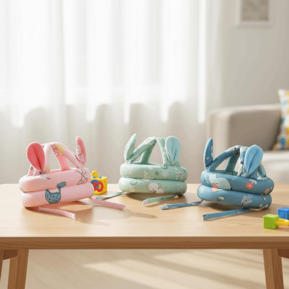 Adjustable Anti-shock Helmet Breathable Baby Safety Crash Cap  Young Children Learning