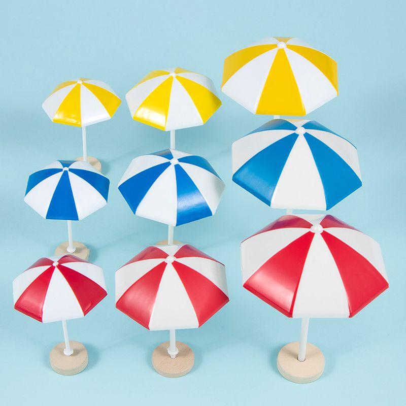 Adorable Mini Sun Umbrella Micro Landscape Ornament For Charming Dollhouse Decor