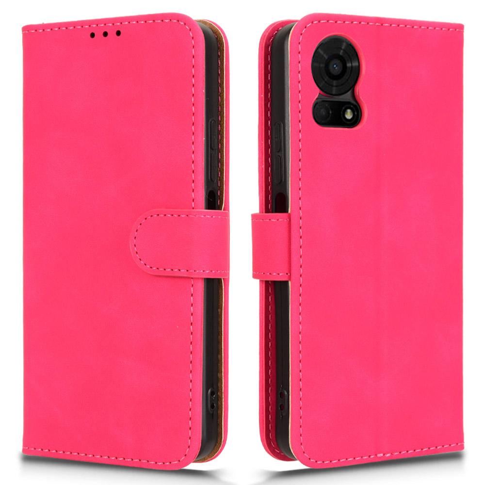 For TCL 50 LE Wallet Case Skin-Touch Shockproof Leather Phone Cover