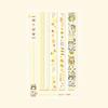 Talking Leisure Set Qiqi Cute Girl Heart and Hand Series Sticker Tape Cartoon Character Hand Painted Daily Material Decoration
