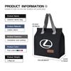 For Lexus 2025 New Portable Bento Bag Lunch Storage Bag Waterproof Office Cooler Lunch Box RX350 IS250 CT200h ES250 ES300h ADL1