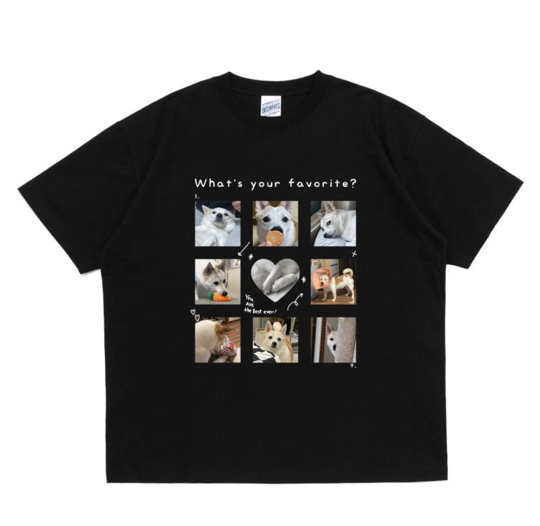 

Cute Dog Matching Couple TShirt Tops Kawaii Aesthetic Dog Photo TShirt Cute Puppy Print Casual Short Sleeve Tee for Girls Boys 3XL