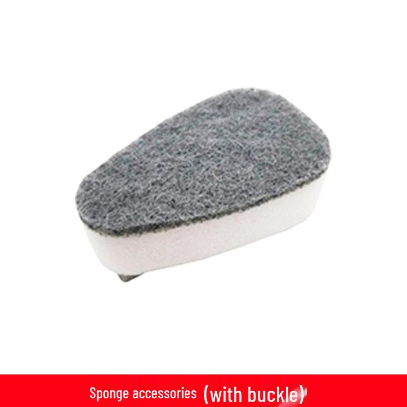 Multifunctional Long-Handle Hydraulic Pot Brush with Liquid Dispenser for Non-Stick Dishwashing