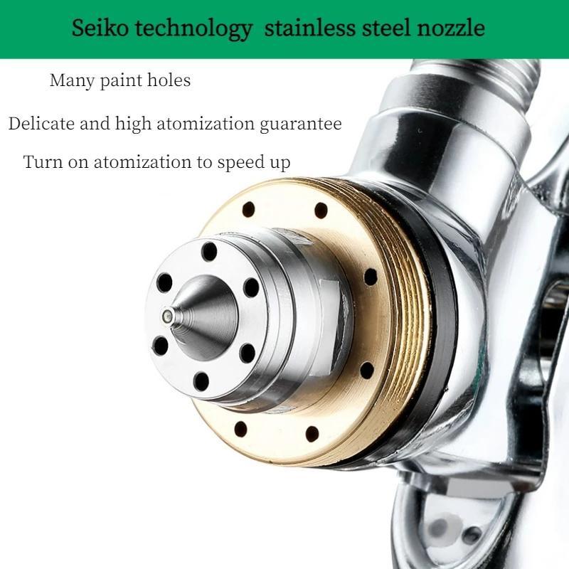 Profesjonalne pistolety natryskowe 1.4/1.7/2.0mm Spray Airbrush Mini pistolet natryskowy do malowania narzędzia aerograf
