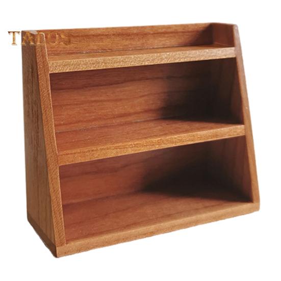 

Мініатюрна модель полиці, меблі для лялькового будиночка, міні-дерев’яна стійка для зберігання, удавана гра, мініатюрна настінна полиця для лялькового будиночка у масштабі 1/6 1/12 світло-коричневого кольору