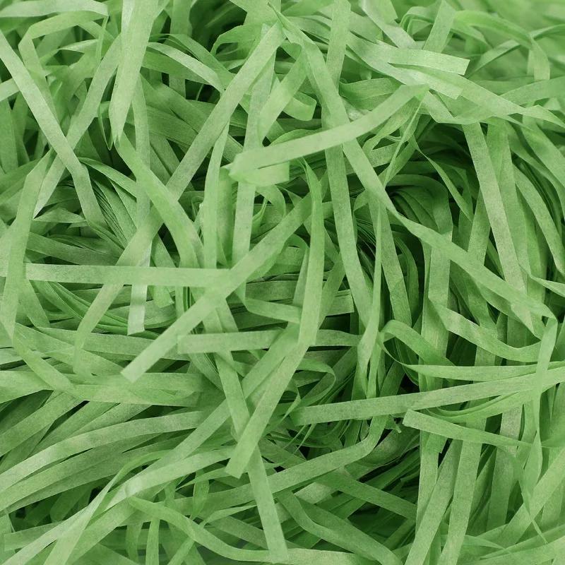 100/200g Colorful Raffia Shredded Paper Candy Boxes DIY Gift Box Filling Material Tissue Party Gift Packaging Filler Decor