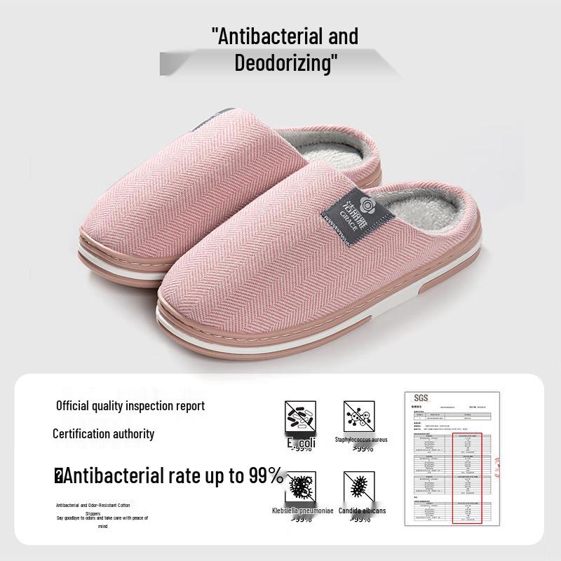 

Jieliya Plush Warm Slippers