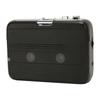 Bluetoot Cassette Tape Player Stereo Retro Auto Reverse Portable Wireless FM Tape Player with Headphone for Travel Black
