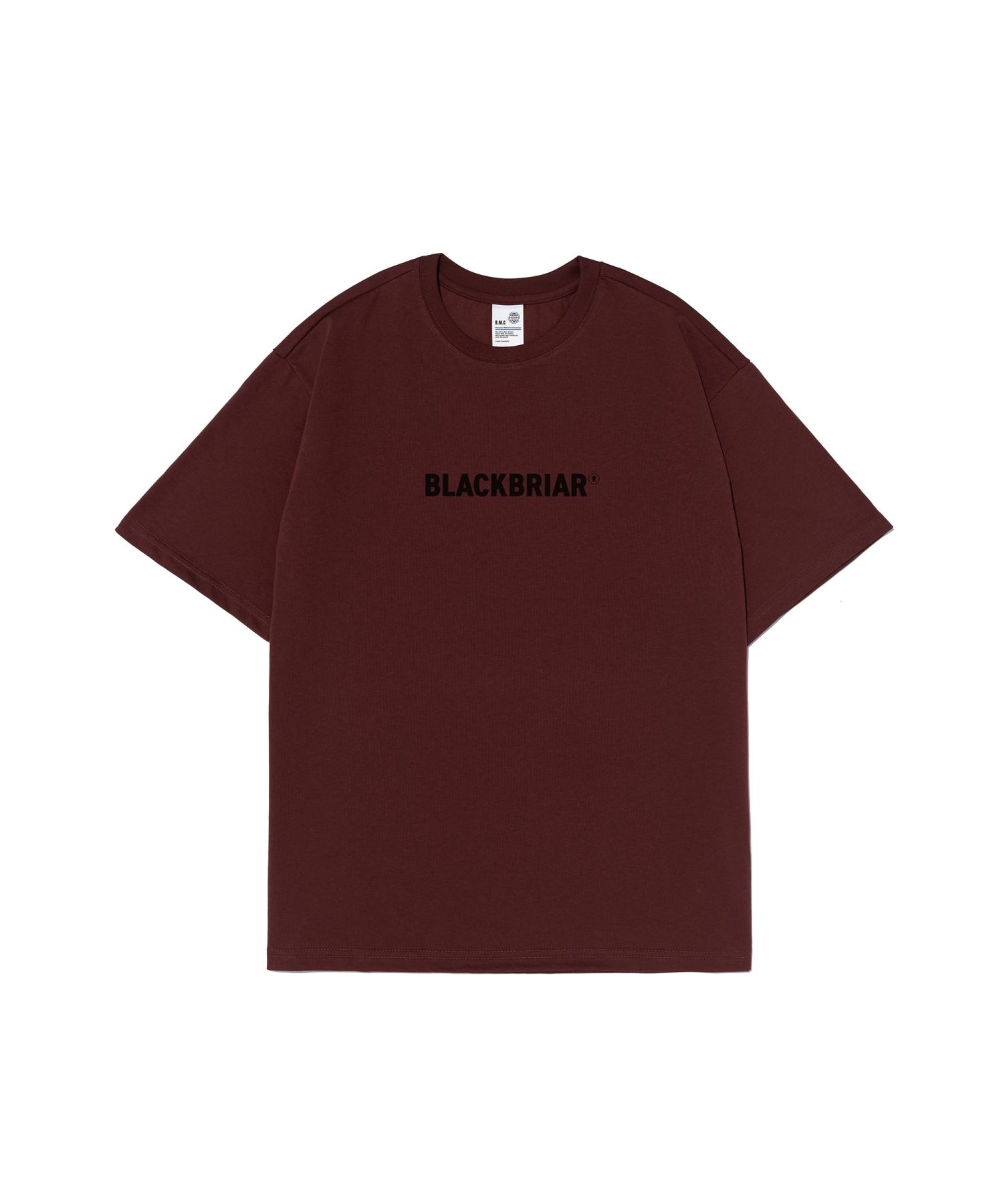 Black Briar Basic Logo T-Shirt (Wine) M