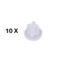 10pcs 3.5mm Audios Port Protectors Waterproof Dust Proof Plugs Universals Electronic Device Accessory Q81E