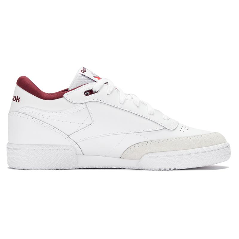 Reebok Classics Club C Mid Ii 'White Classic Maroon' Sneakers 100033035
