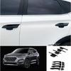 For Hyundai Tucson 2016- Carbon Fiber ABS Car Door Handle & Bowl Cover Trim