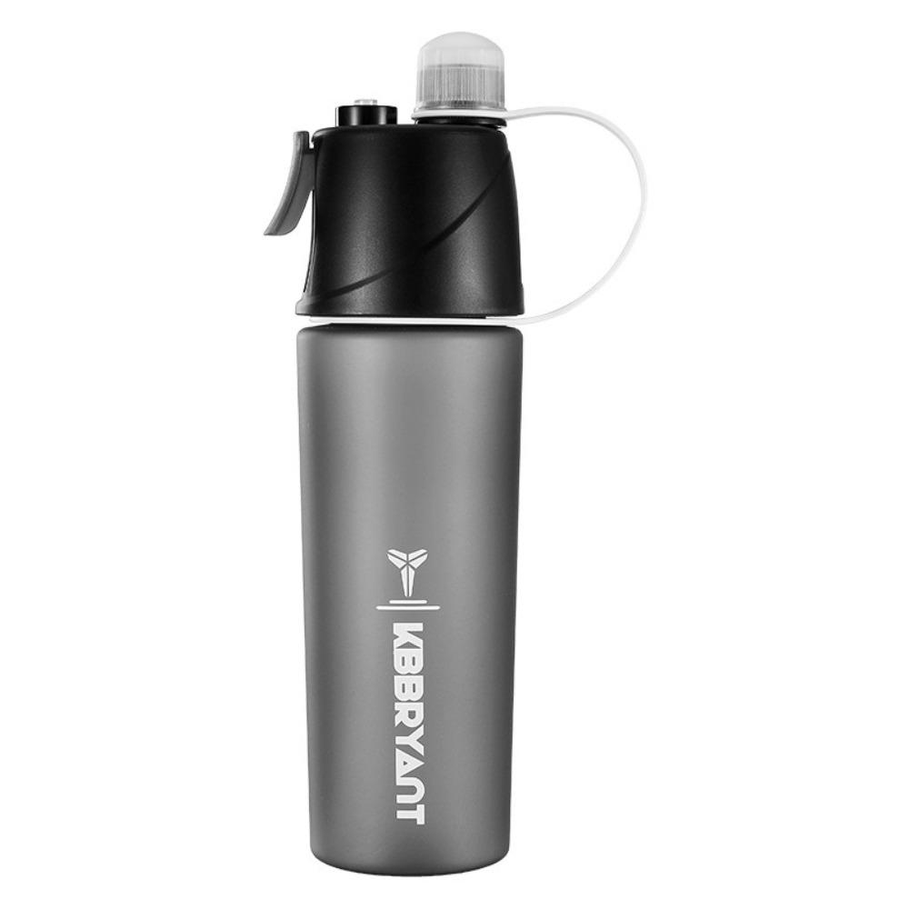 Insulated Spray Mist & Sip Water Bottle 600ml Cool Sports Bottle for Fitness & Outdoor