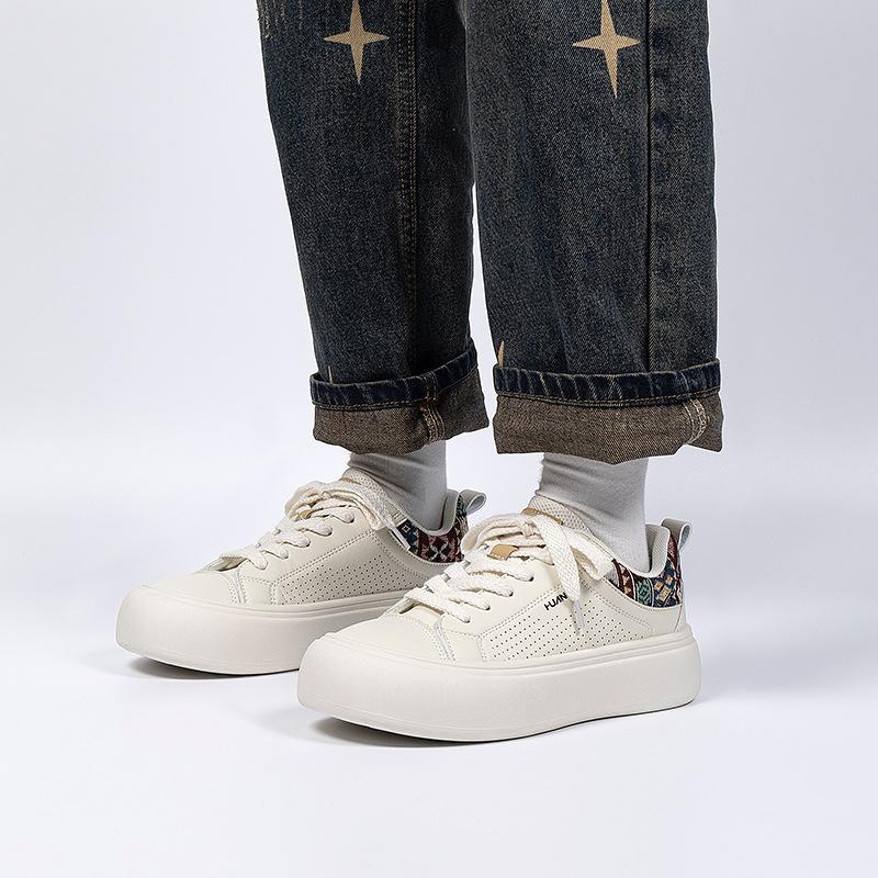 Global Board Shoes Men's Light and Comfortable ZHQ68371 Summer Versatile Trend Men's Shoes Platform Heightening Casual Shoes
