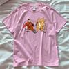 The Angry Beavers Shirt 90s Nostalgic Cartoon Tv Show T-Shirt Daggett and Norbert Graphic Tee Men Woman Cotton Short-sleeve Tops
