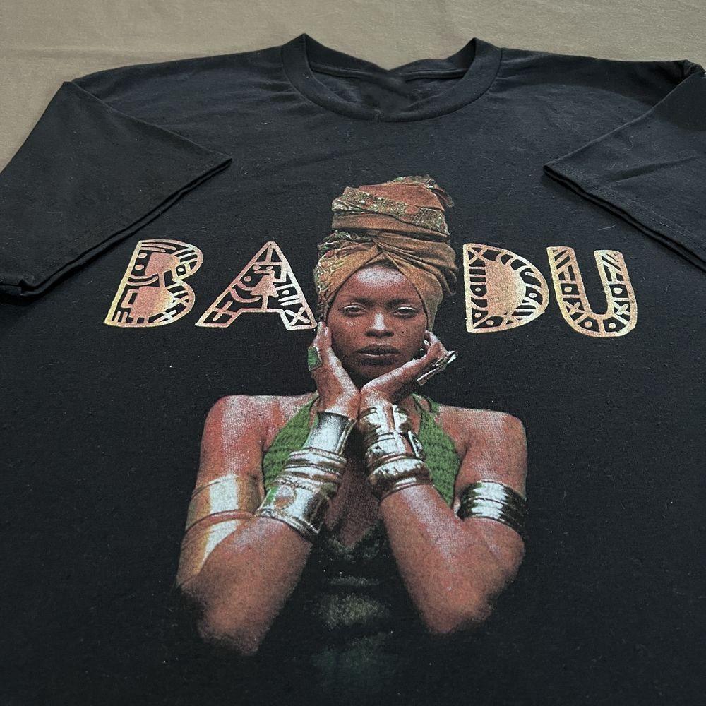 Hot Erykah Badu Tour Promo Music For Lovers Black S-235XL T-Shirt