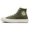 Chuck 70 High Clubhouse - Golf Club Unisex Sneakers Green Utility A03439C