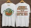 Maglietta classica vintage anni '80 del tour concertistico di jimmy buffett di margaritaville