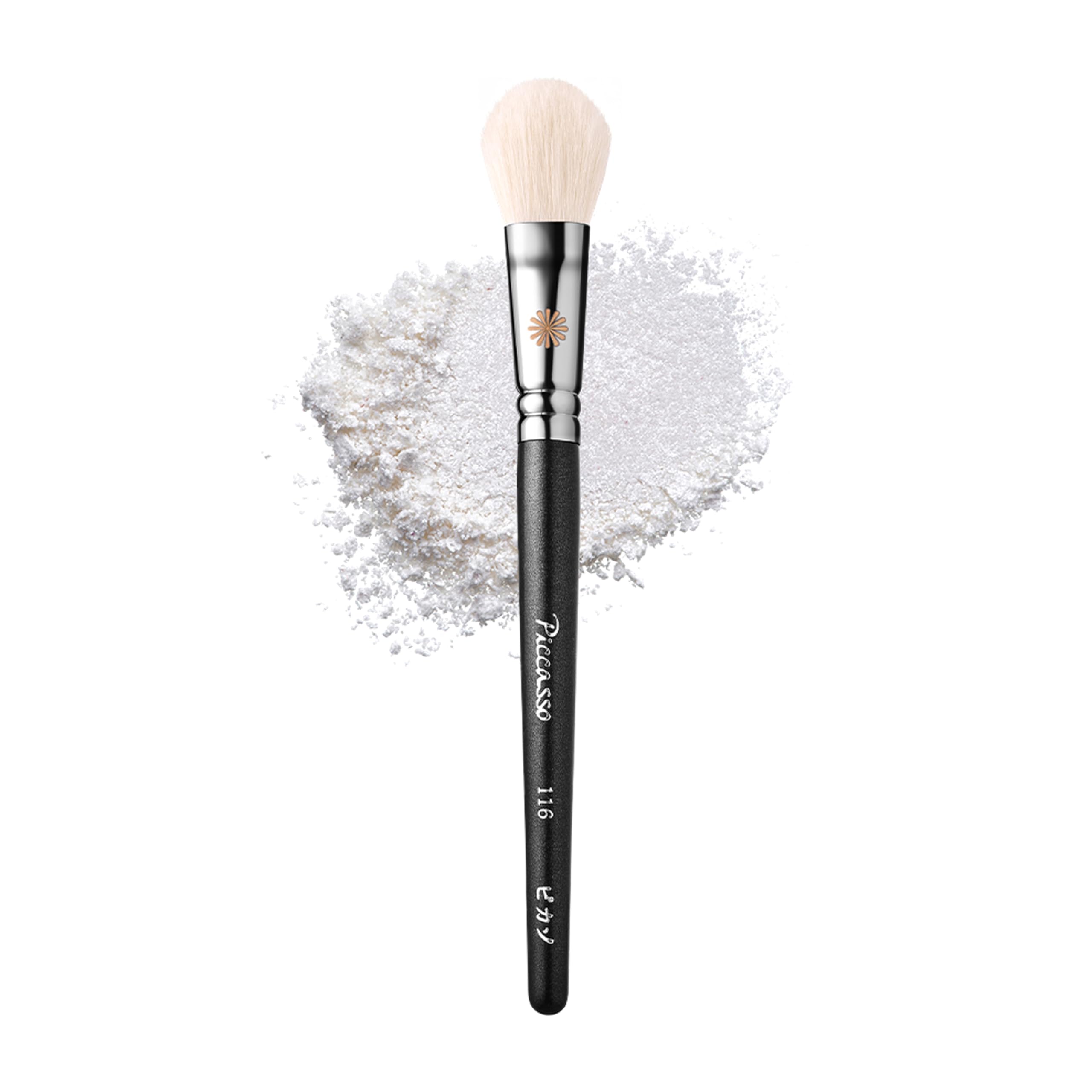 

Picasso 116 Highlighter Brush Highly pigmented point brush that emits a beam of light Authentic Korean cosmetics made with premium goat hair