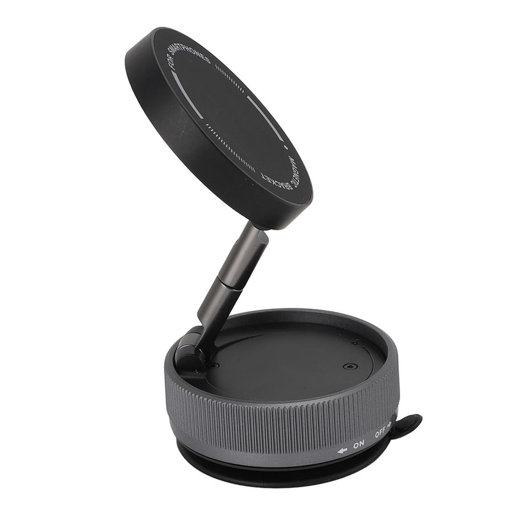 Car Phone Mount Folding Angle Height Magnetic Multifunctional Phone Mount with Vacuum Suction Cup