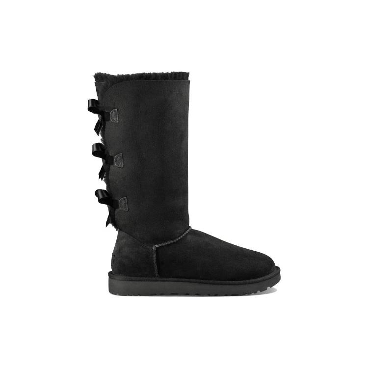 UGG Bailey Bow Tall Ii Boot Black Women's 1016434-BLK