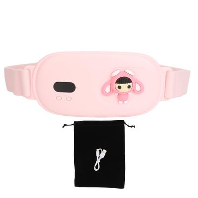 Electric Heating Waist Belt Heated Abdomen Uterine Wrap Pad Warm Massage Waistband Built In Battery