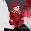 Full Moon Winter Infant Jumpsuit: Cozy 100-Day Outfit for 1-Year-Olds - New Year Visiting and Crawling Clothes for Babies