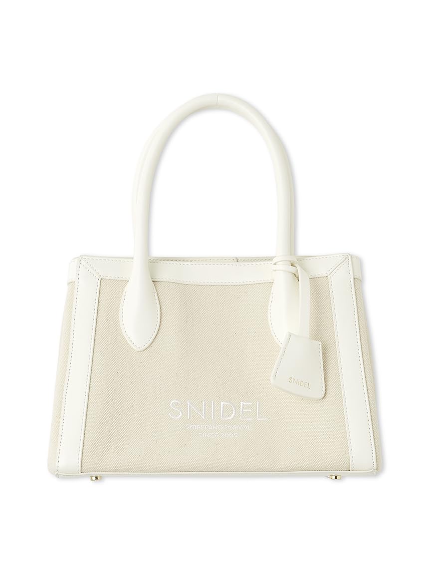 

Canvas Logo Bag SWGB249604 IVR [Snidel] Women s