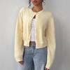 Women's Long Sleeve Knit Cardigan Sweater - Soft, Slimming, and Loose Fit for Autumn/Winter 2025