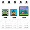 LED Smart Advertising Light Sign Digital Display Matrix Pixel Screen USB 5V Picture Frame Bluetooth APP DIY Animation Fun Text