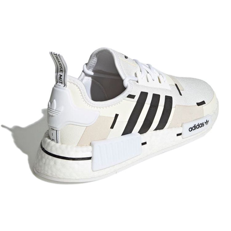 Adidas NMD_R1 Pantofi albi unisex Cloud-Alb Core-Alb GZ7947