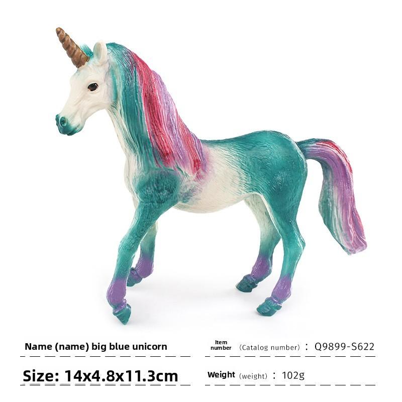 Unicorn Figurine Collectible Pvc Model For Kids Fantasy Animal Decor Play Toy