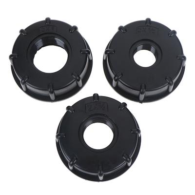 1000L Durable IBC Tote Tank Fittings S60X6 Thread To 1/2" 3/4" 1" Garden Hose Connector IBC Tank Valve Replacement Adapter
