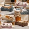 Creative Pet Bed Luxurious Sofa Nest for Dogs and Cats Soft Lounger Cuddle