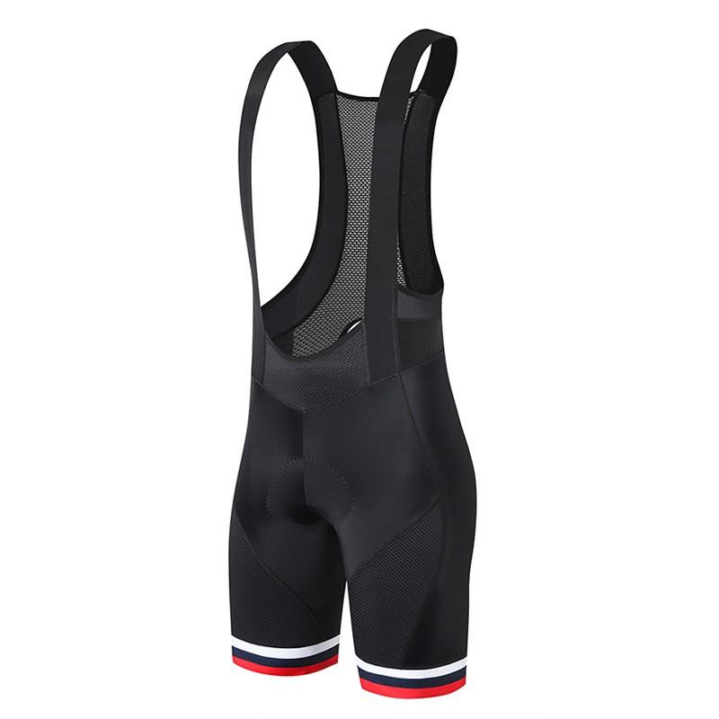 Mens Cycling Shorts With Dual Arrow Gel Pad Breathable Spandex Bike Bib Ride