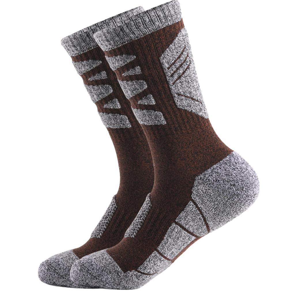 1/5 Pairs Winter Thicker Warm Socks Cotton Male Men Women Socks Solid Socks Knitting Thermal Socks Against Cold Snow Terry Socks
