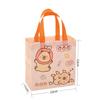 StoBag, Adorable Capybara Themed Non Woven Gift Bags, Cute and Eco Friendly Gift Wrapping, Perfect for birthday party, kids day
