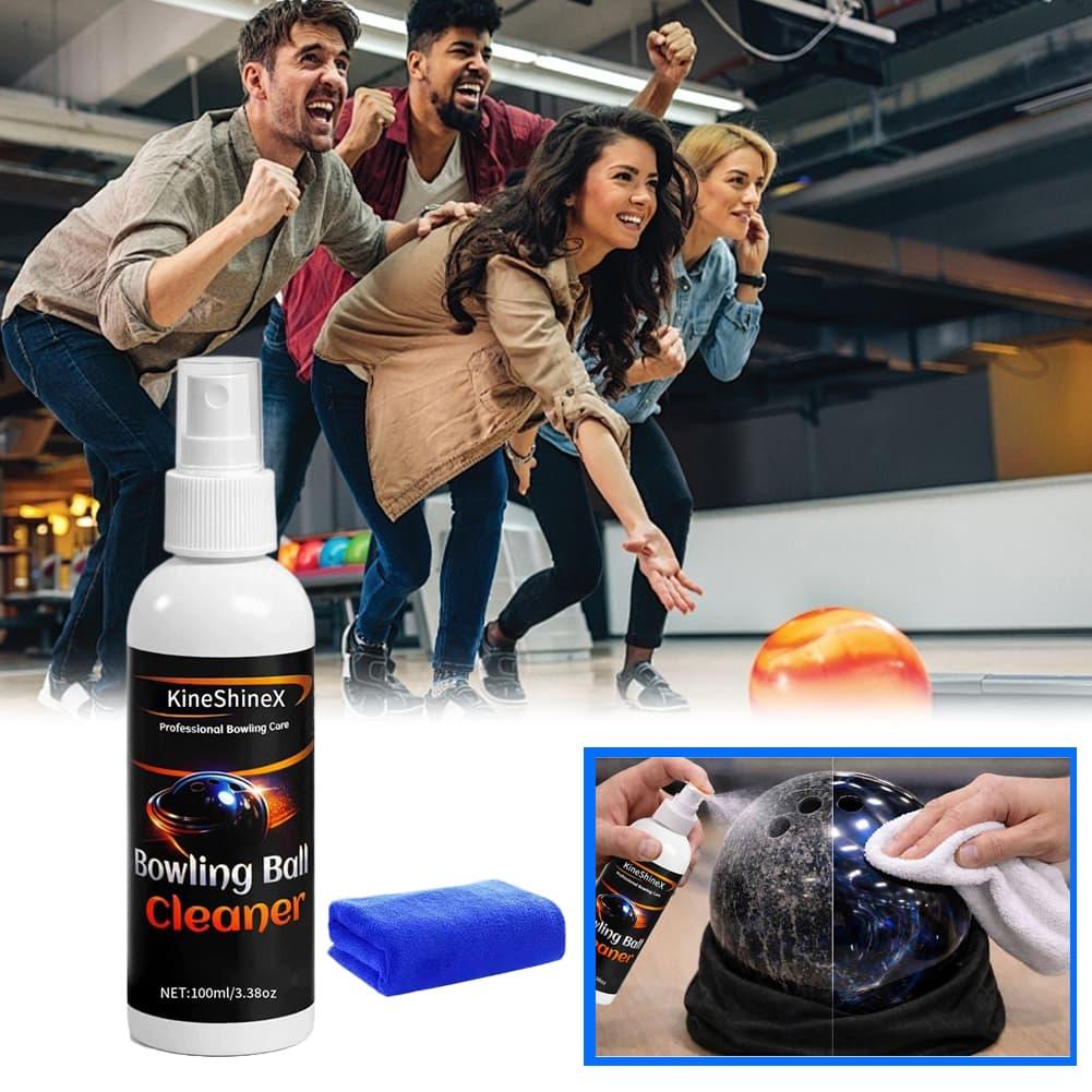 Professional Bowling Ball Deep Cleaning Spray 100ml Stain Grease Removal Abrasion Repair Bowling Ball Cleaner Surface Protection