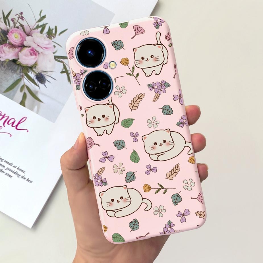 Pour Tecno Camon 19 Pro Coque Camon19 Neo Mignon Dinosaure Dessin Animé Housse Souple Étui de Téléphone Pour Tecno Camon 19 Neo Camon19 Pro 5G Pare-chocs