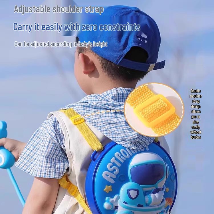 2025 New Kids' Water Gun Backpack: Pump-Action Toy for Boys & Girls - Perfect for Summer Water Play & Fights!