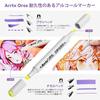 Arrtx OROS Illustration Alcohol 66 Pastel Color Art Marker Pens for and Sketching Markers, Light-Colored Markers, Brush-Type Notebooks, Illustrations,